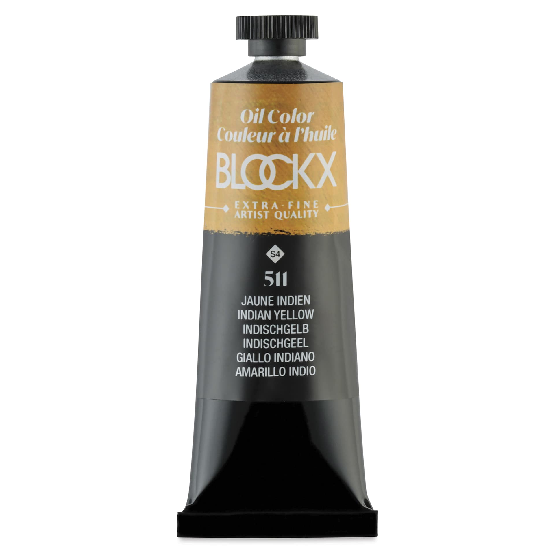 Blockx Artist Oil Color - Indian Yellow, 35 ml tube