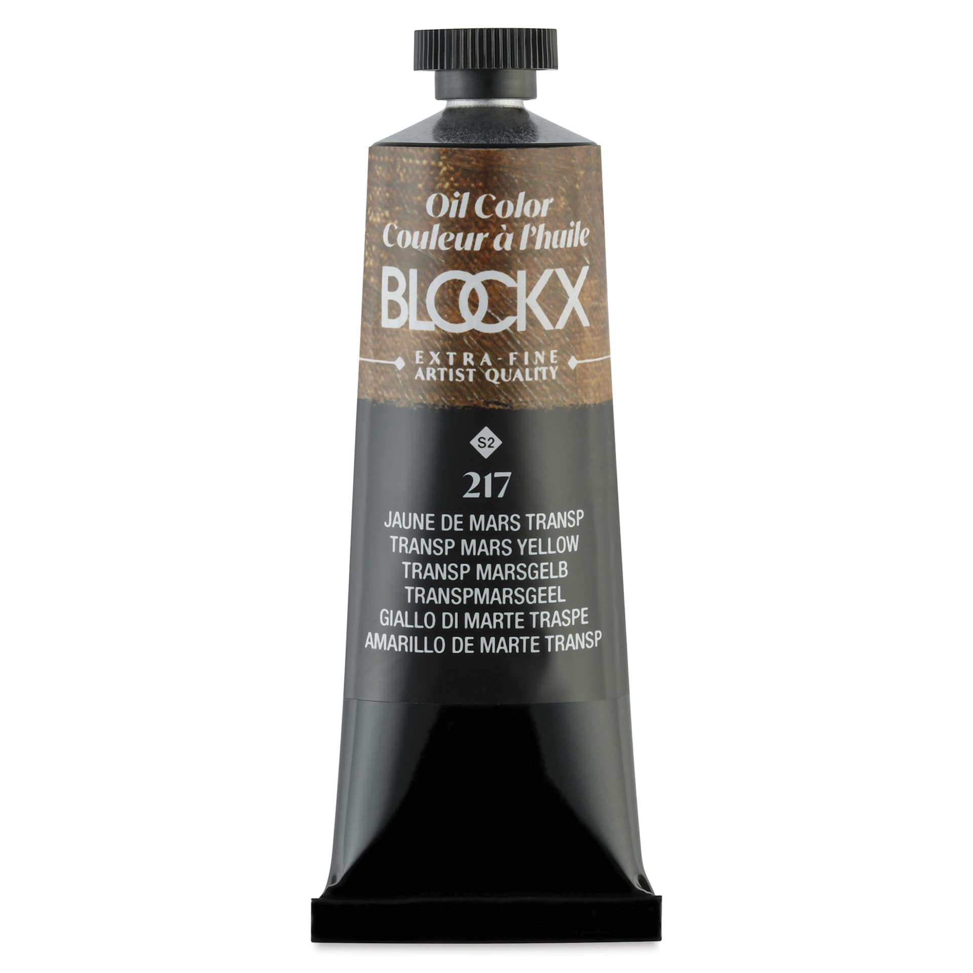 Blockx Artist Oil Color - Transparent Mars Yellow, 35 ml tube