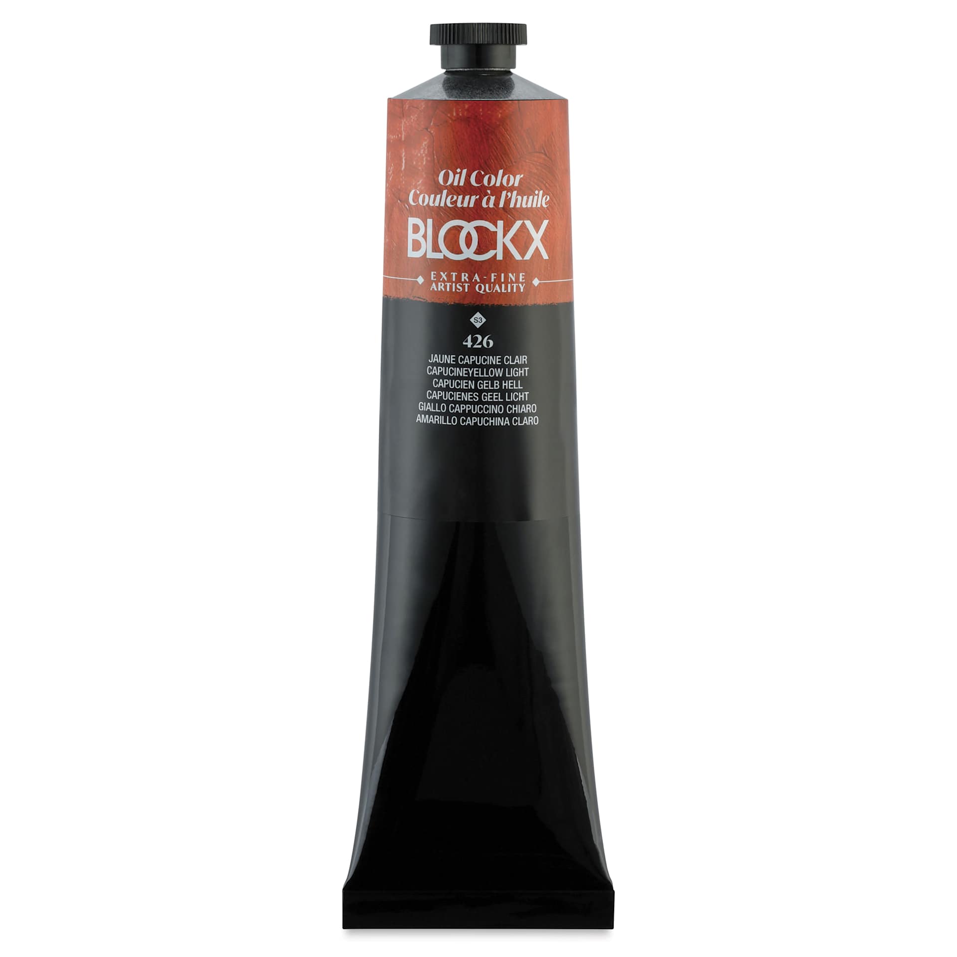 Blockx Artist Oil Color - Capucine Yellow Light, 200 ml tube