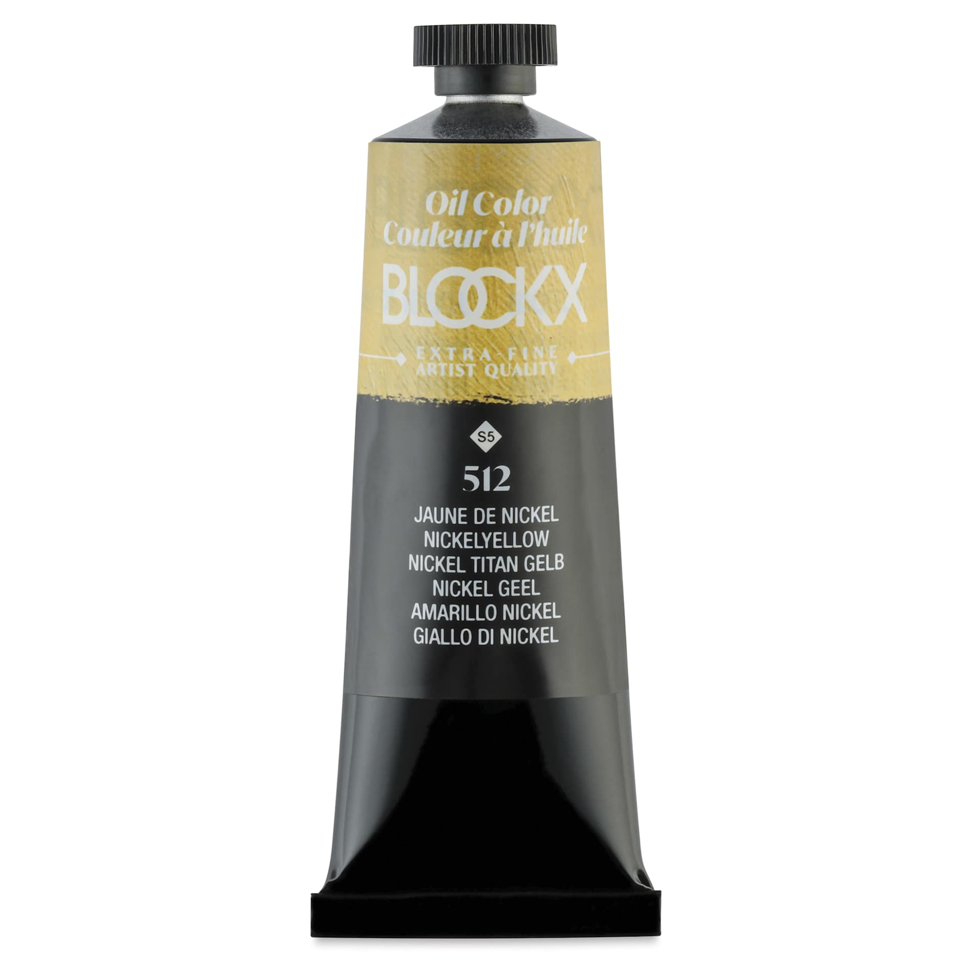 Blockx Artist Oil Color - Nickel Yellow, 35 ml tube