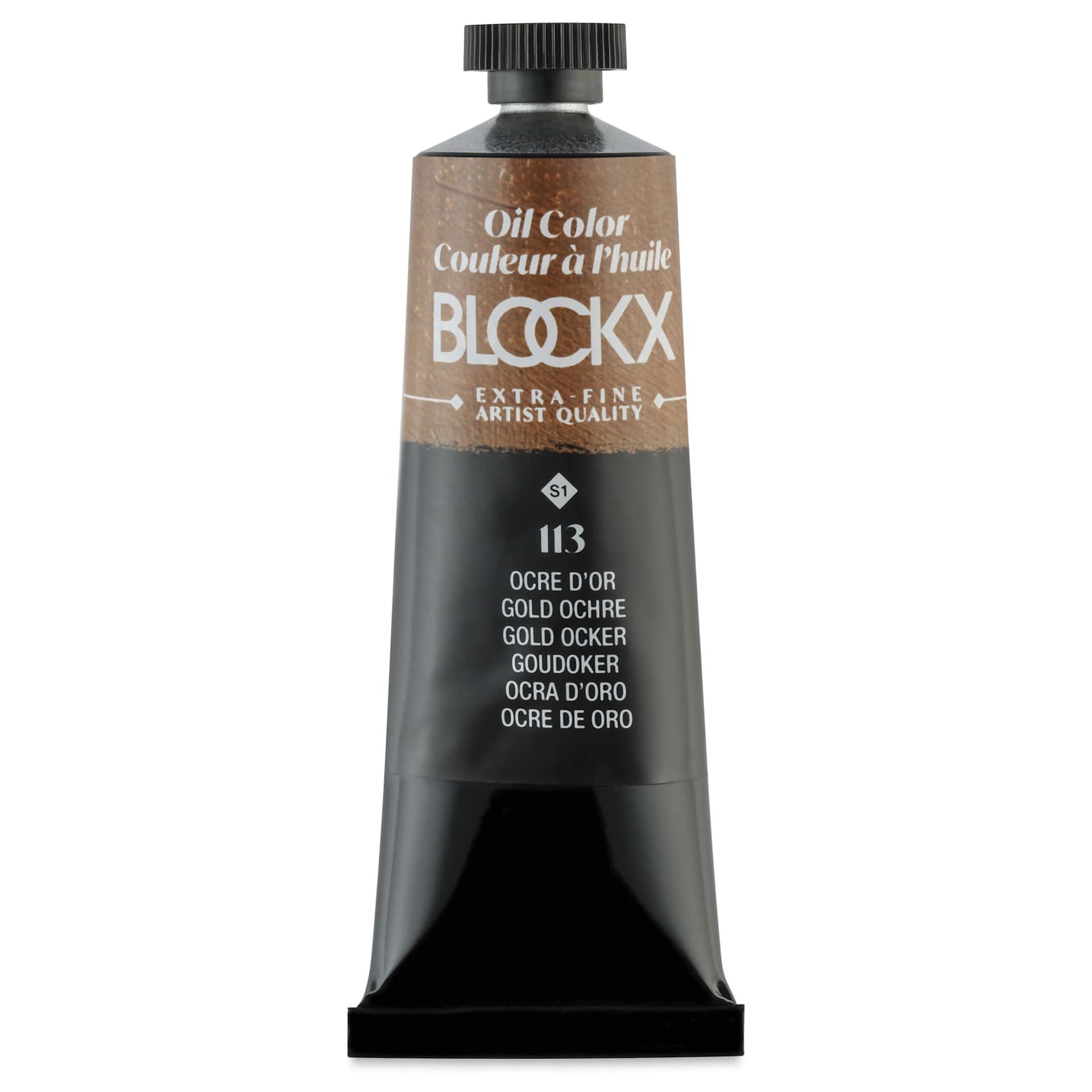 Blockx Artist Oil Color - Gold Ochre, 35 ml tube