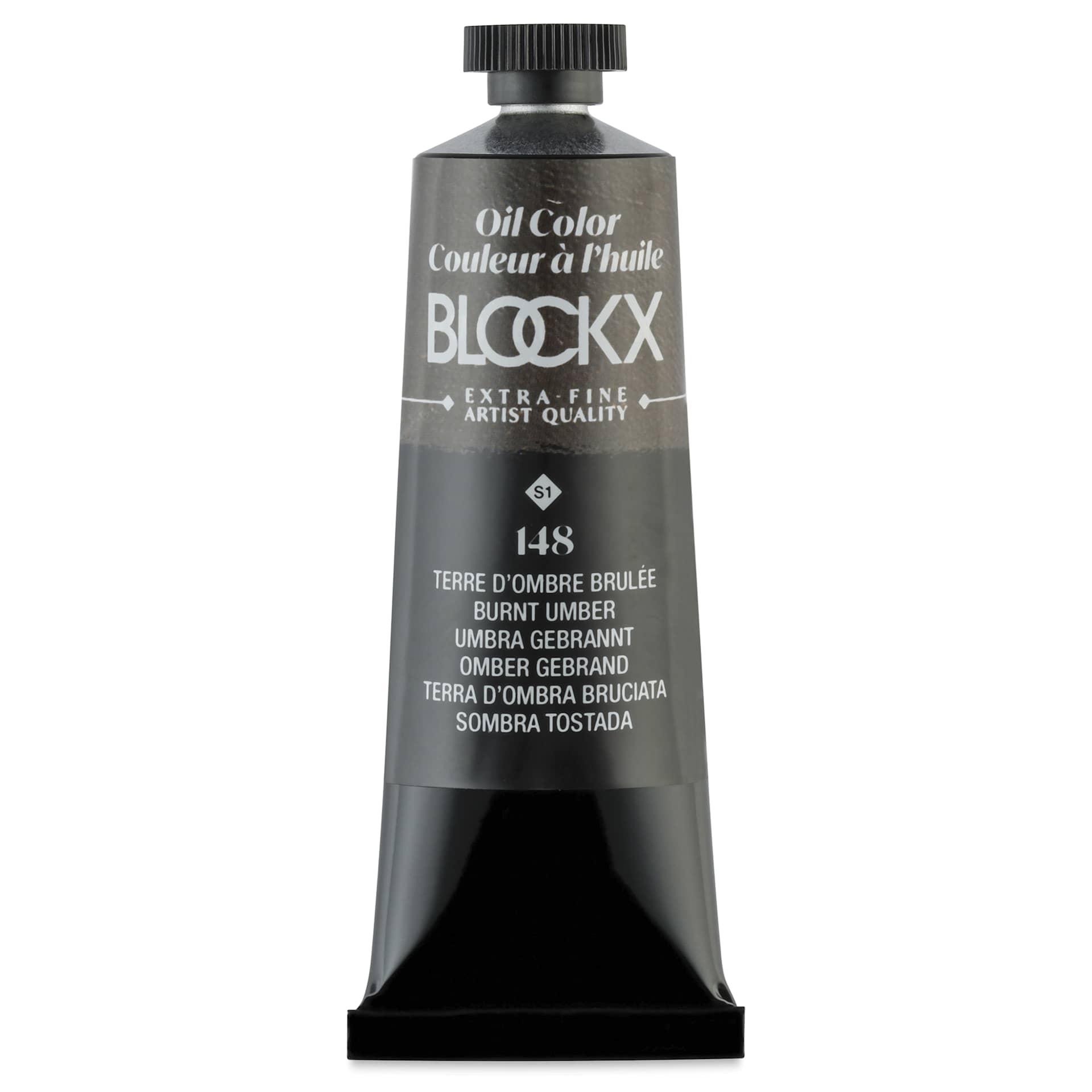 Blockx Artist Oil Color - Burnt Umber, 35 ml tube