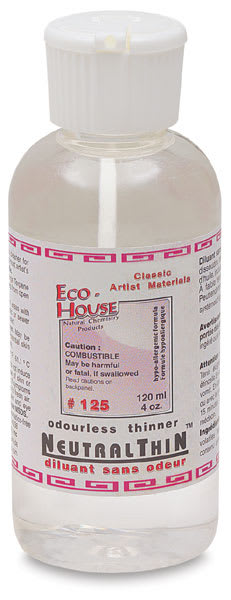 Eco-House Oil Mediums - Neutral Thinner 4 oz Eco-House Oil Mediums - Neutral Thinner 4 oz