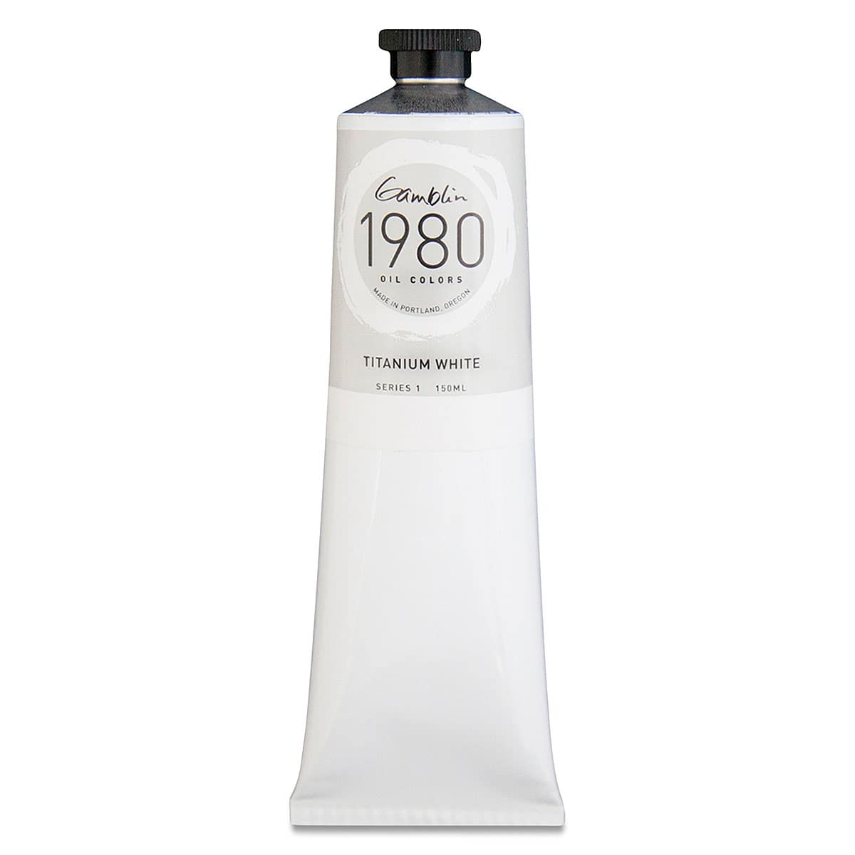 Gamblin 1980 Oils - Titanium White, 150 ml tube