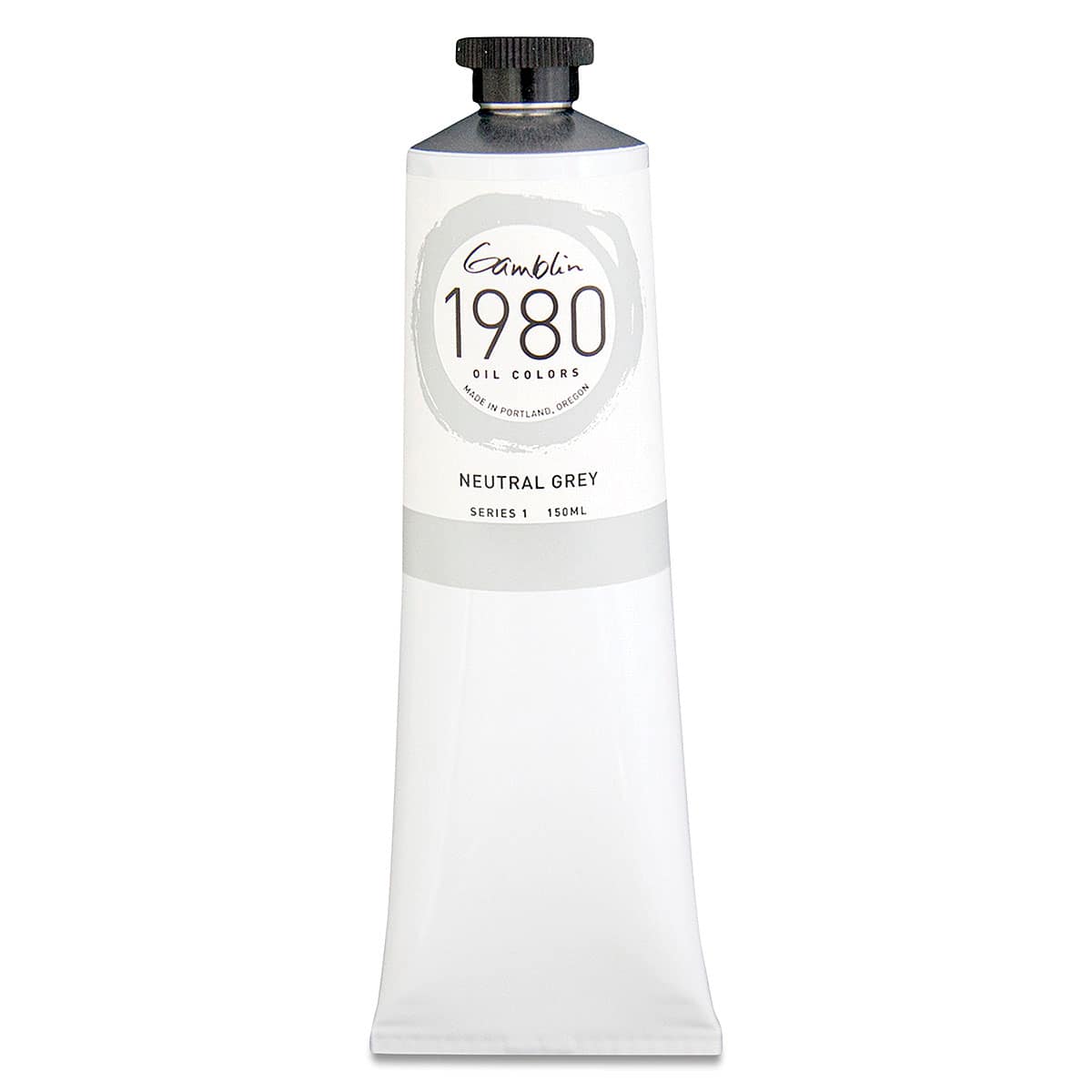 Gamblin 1980 Oils - Neutral Gray, 150 ml tube