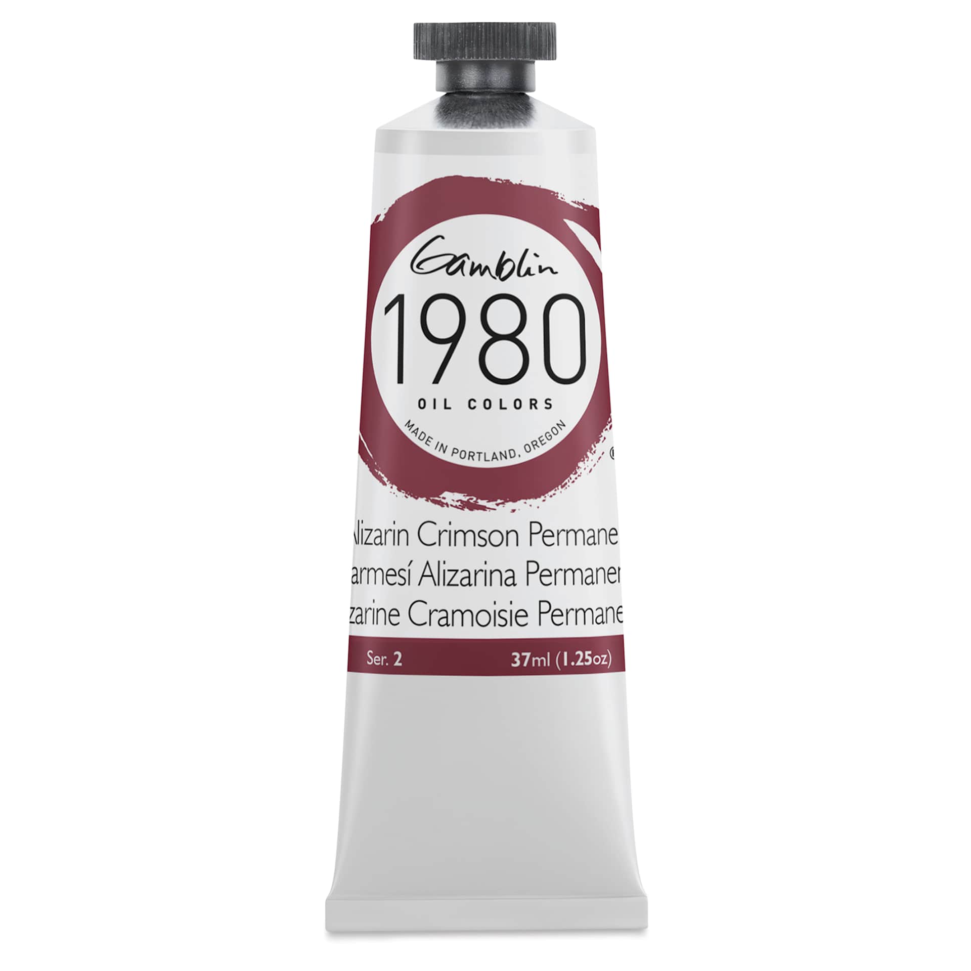 Gamblin 1980 Oils - Alizarin Crimson Permanent, 37 ml tube