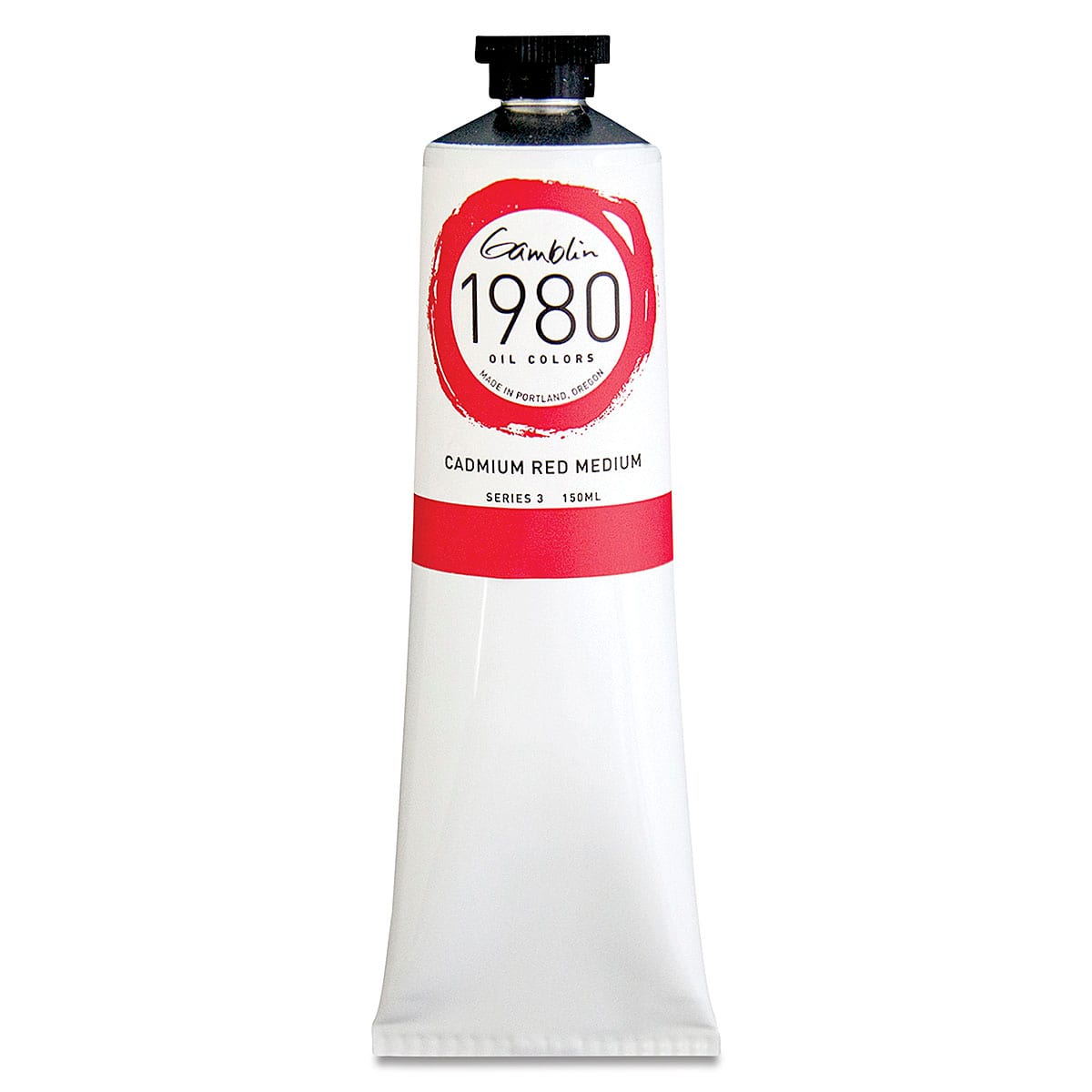 Gamblin 1980 Oils - Cadmium Red Medium, 150 ml tube
