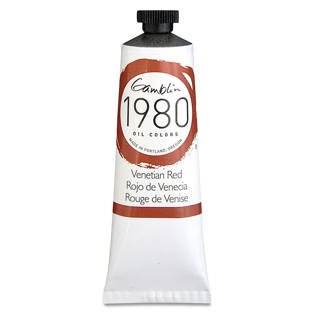 Gamblin 1980 Oils - Venetian Red, 37 ml tube