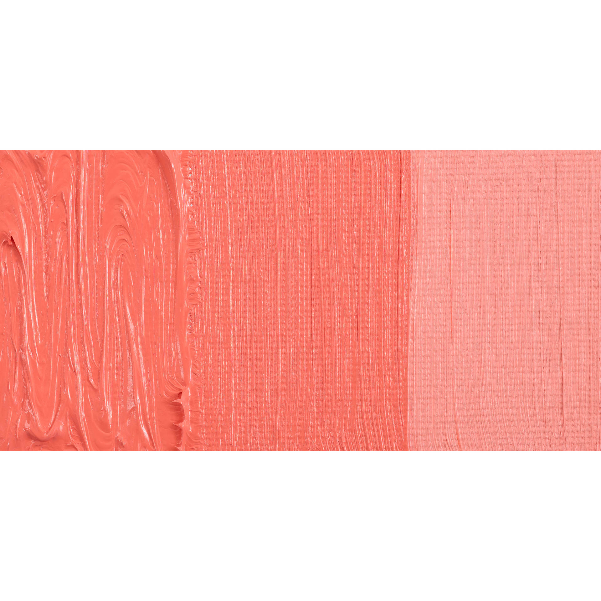 Gamblin 1980 Oils - Coral swatch