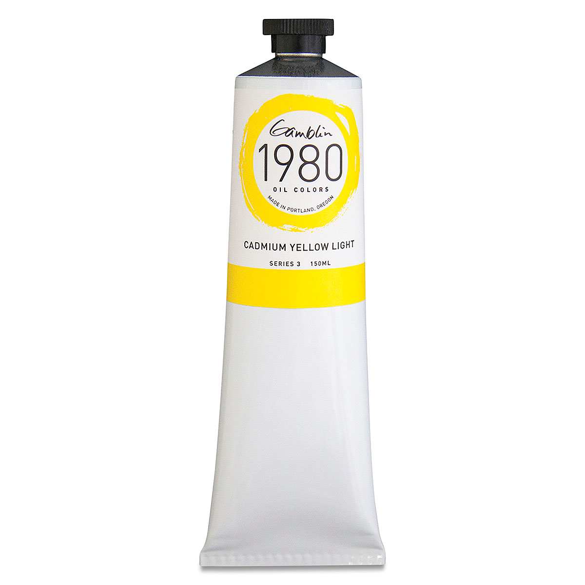 Gamblin 1980 Oils - Cadmium Yellow Light, 150 ml tube