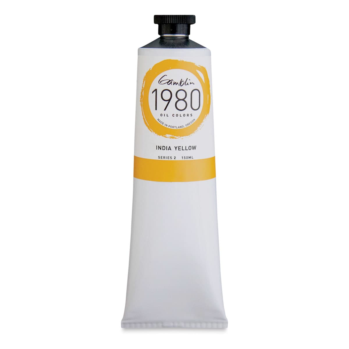Gamblin 1980 Oils - India Yellow, 150 ml, Tube