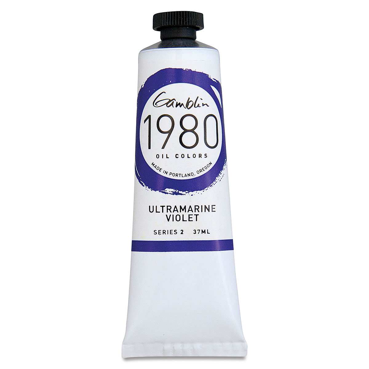 Gamblin 1980 Oils - Ultramarine Violet, 37 ml tube