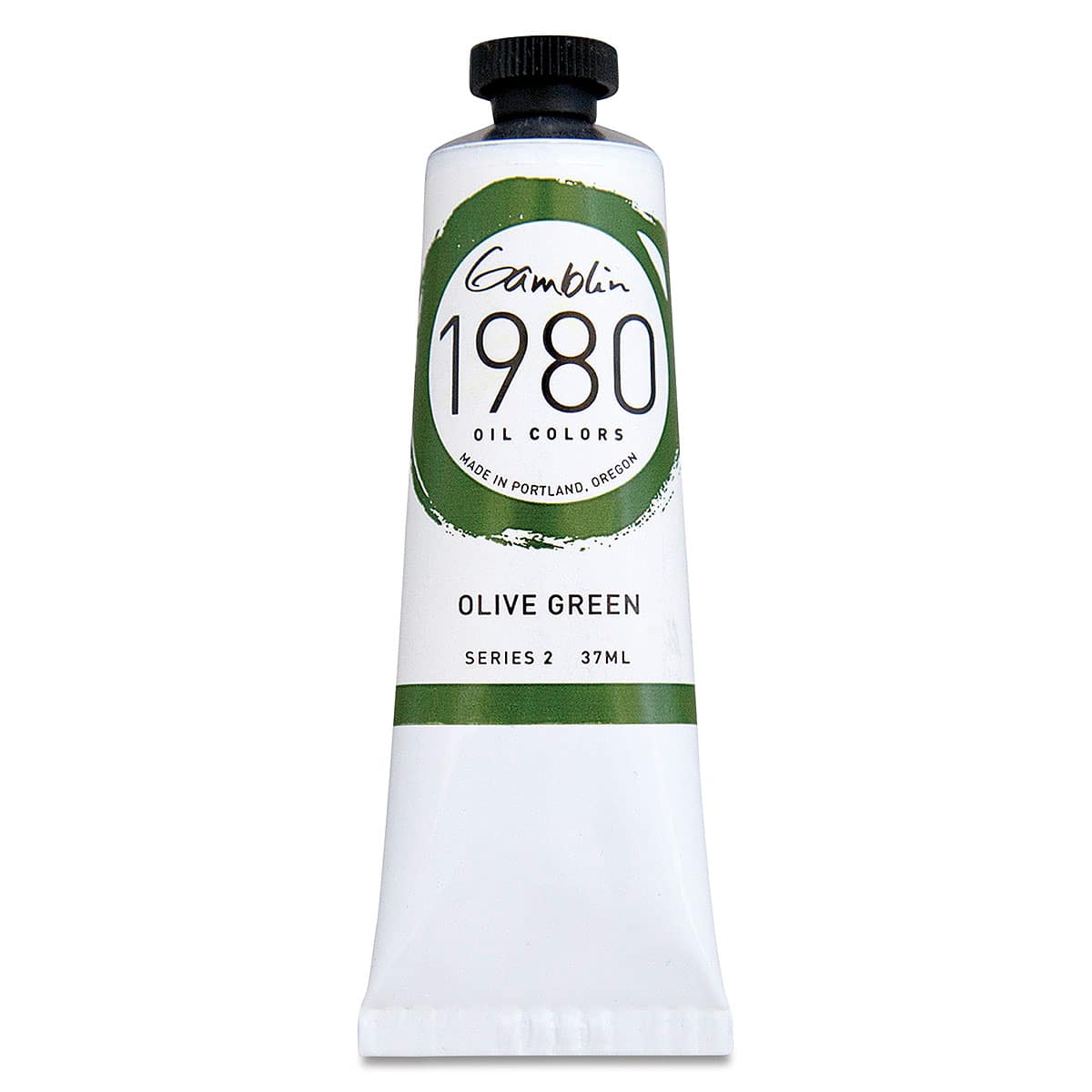Gamblin 1980 Oils - Olive Green, 37 ml tube