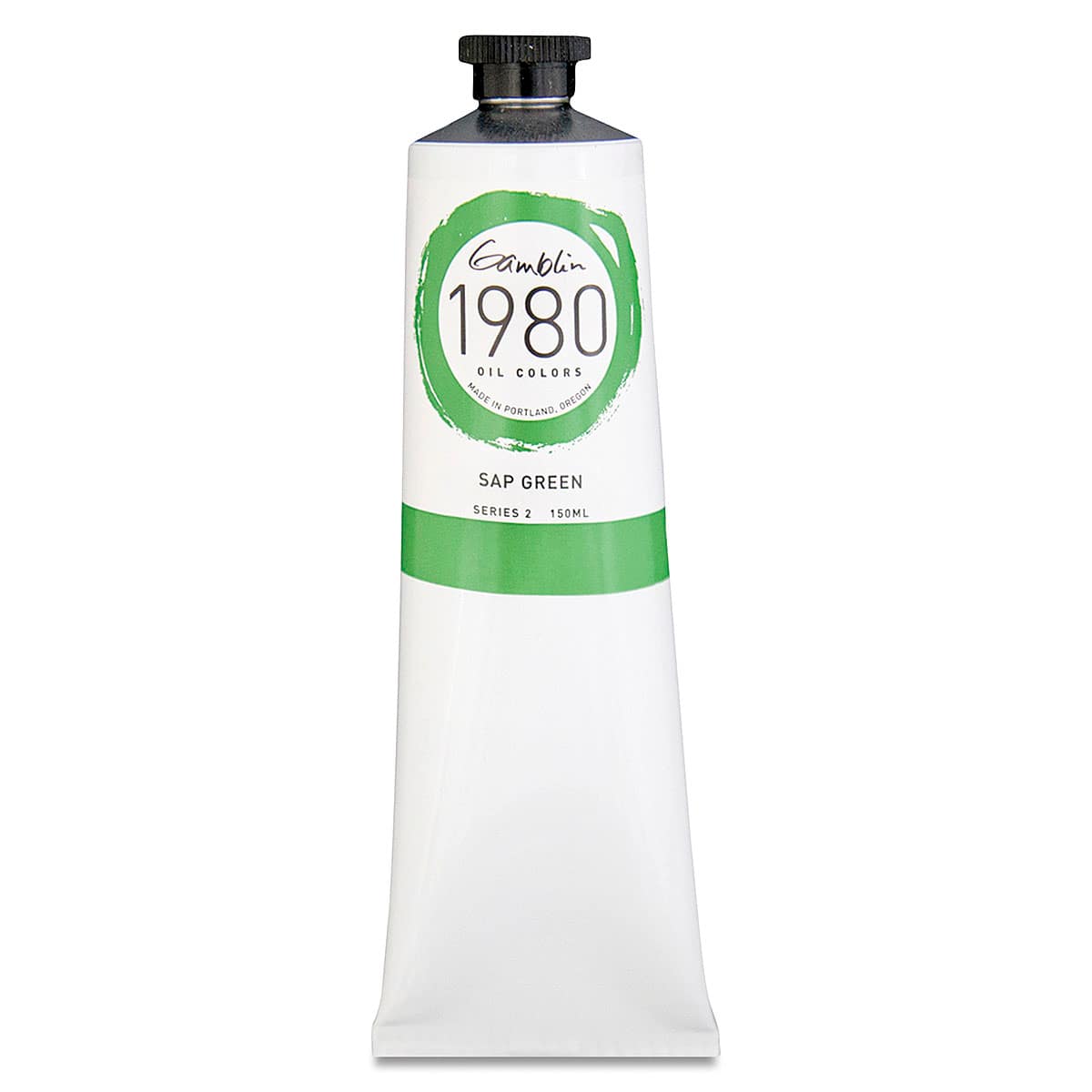 Gamblin 1980 Oils - Sap Green, 150 ml tube