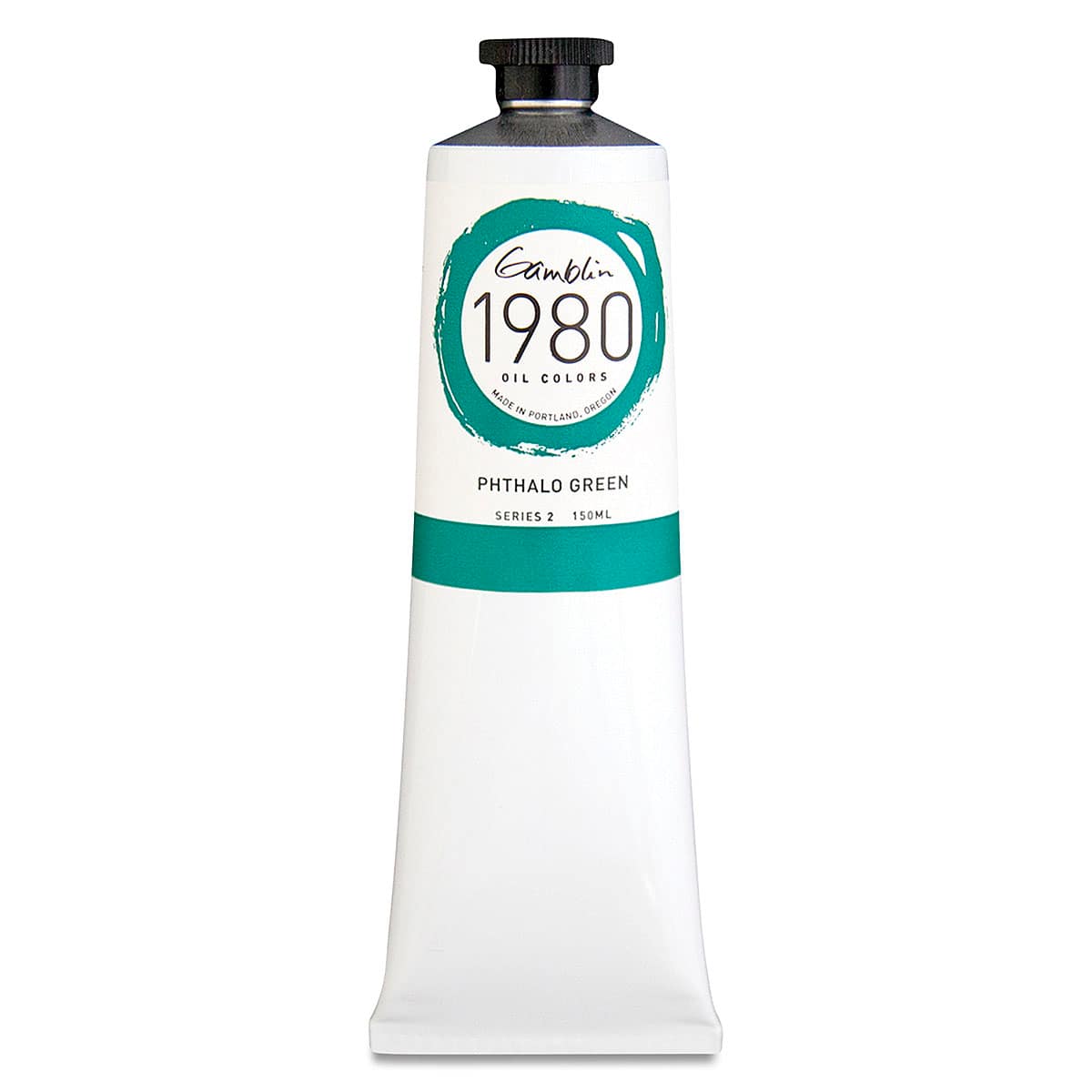 Gamblin 1980 Oils - Phthalo Green, 150 ml tube