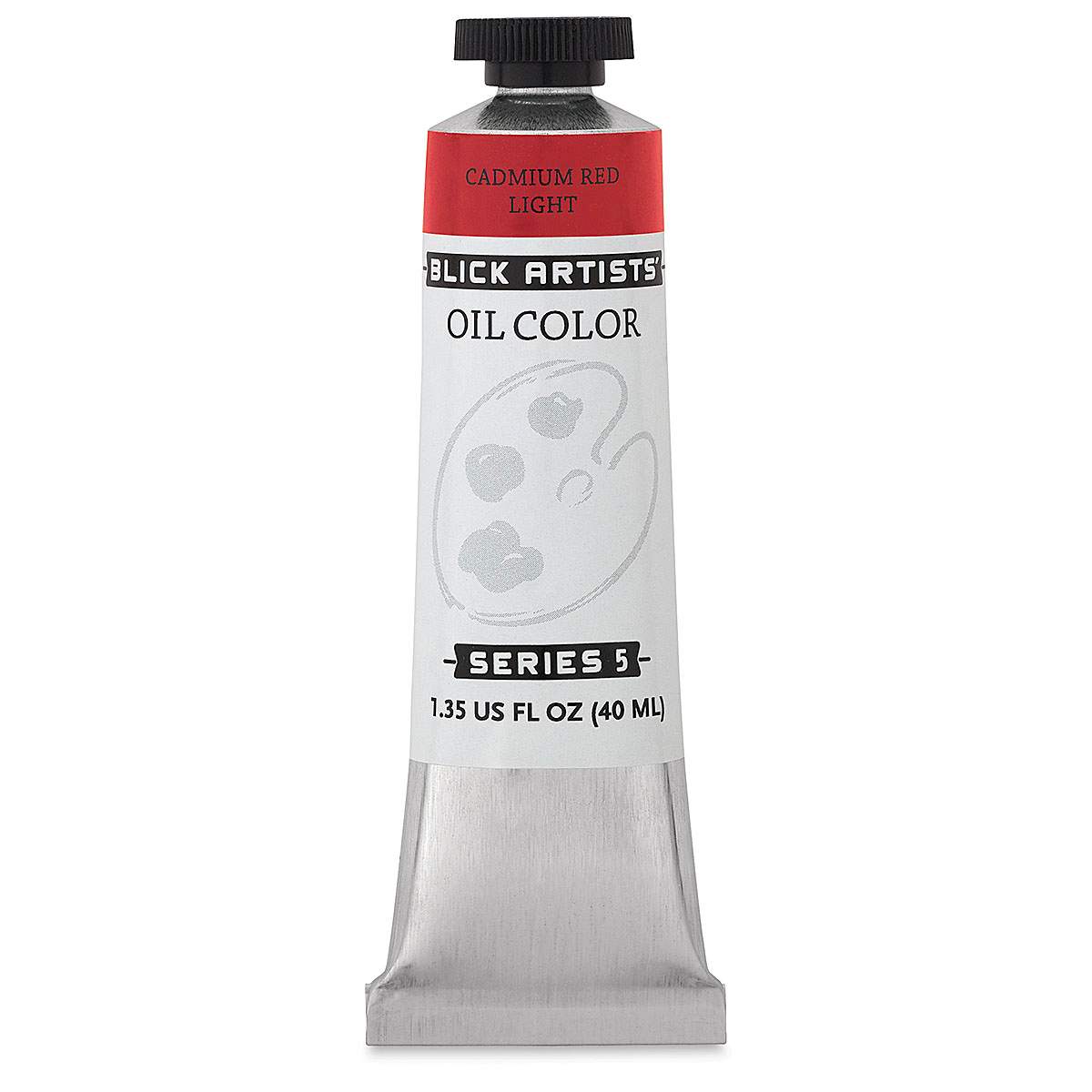 Blick Artists' Oil Color - Cadmium Red Light, 40 ml tube