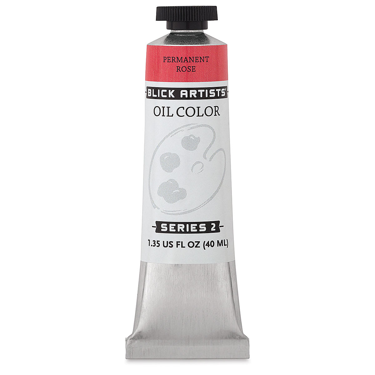 Blick Artists' Oil Color - Permanent Rose, 40 ml tube
