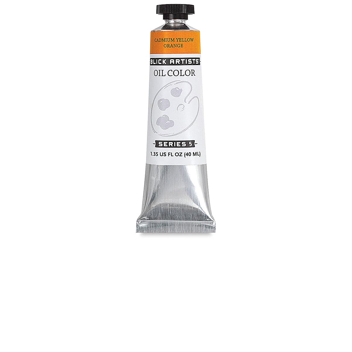 Blick Artists' Oil Color - Cadmium Yellow Orange, 40 ml tube