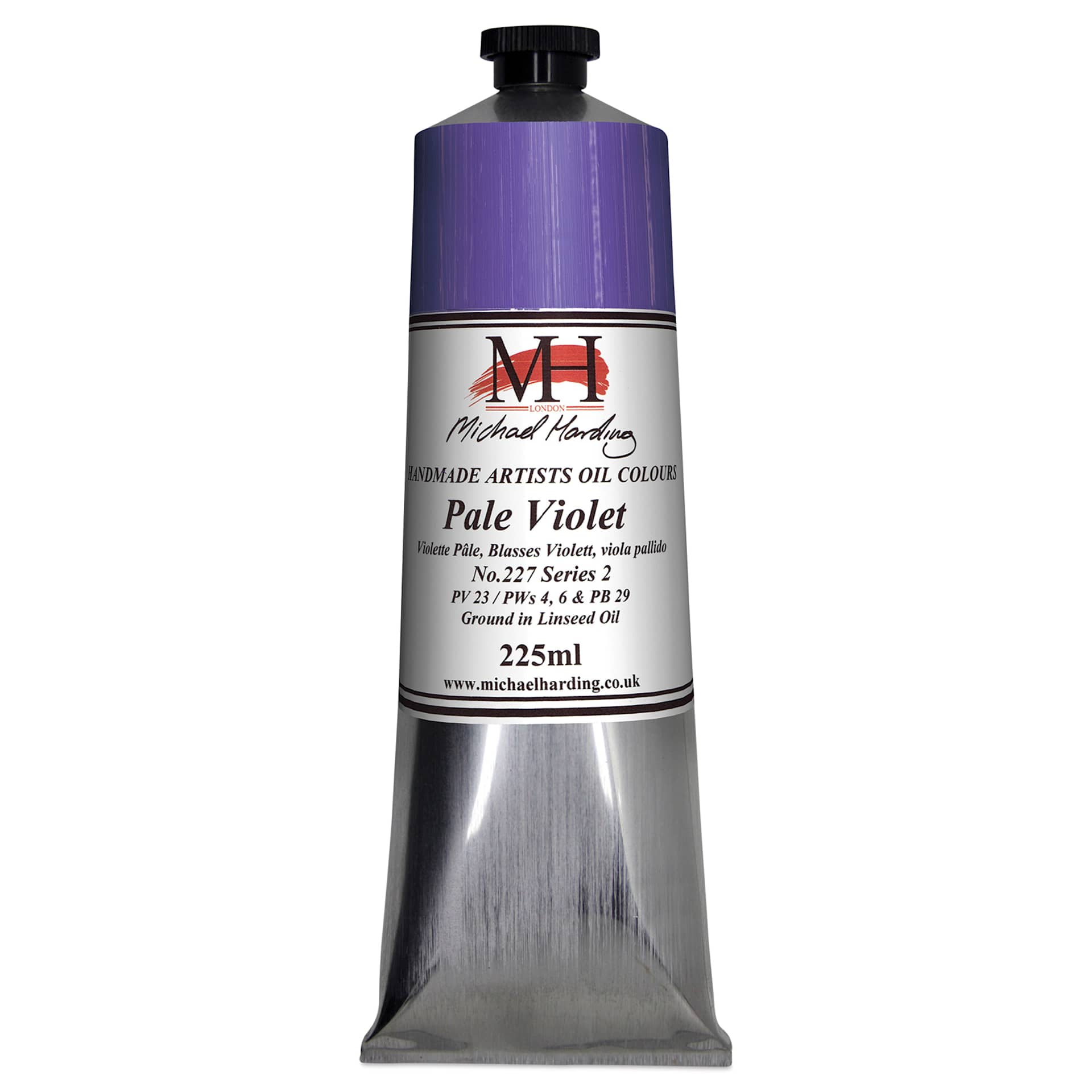 Michael Harding Artists Oil Color – Pale Violet, 225 ml tube