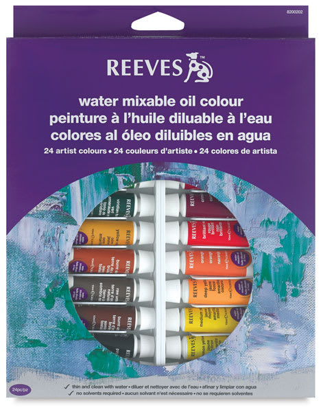 Water Mixable Oils, Set of 24