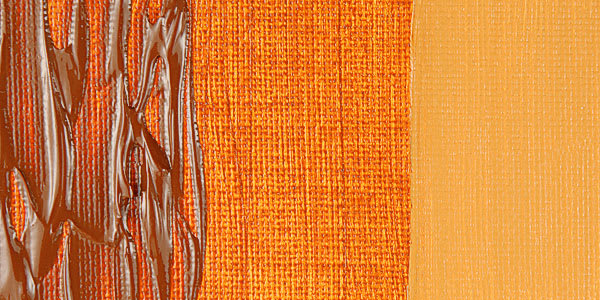 Tri-Art High Viscosity Artist Acrylic - Golden Yellow swatch