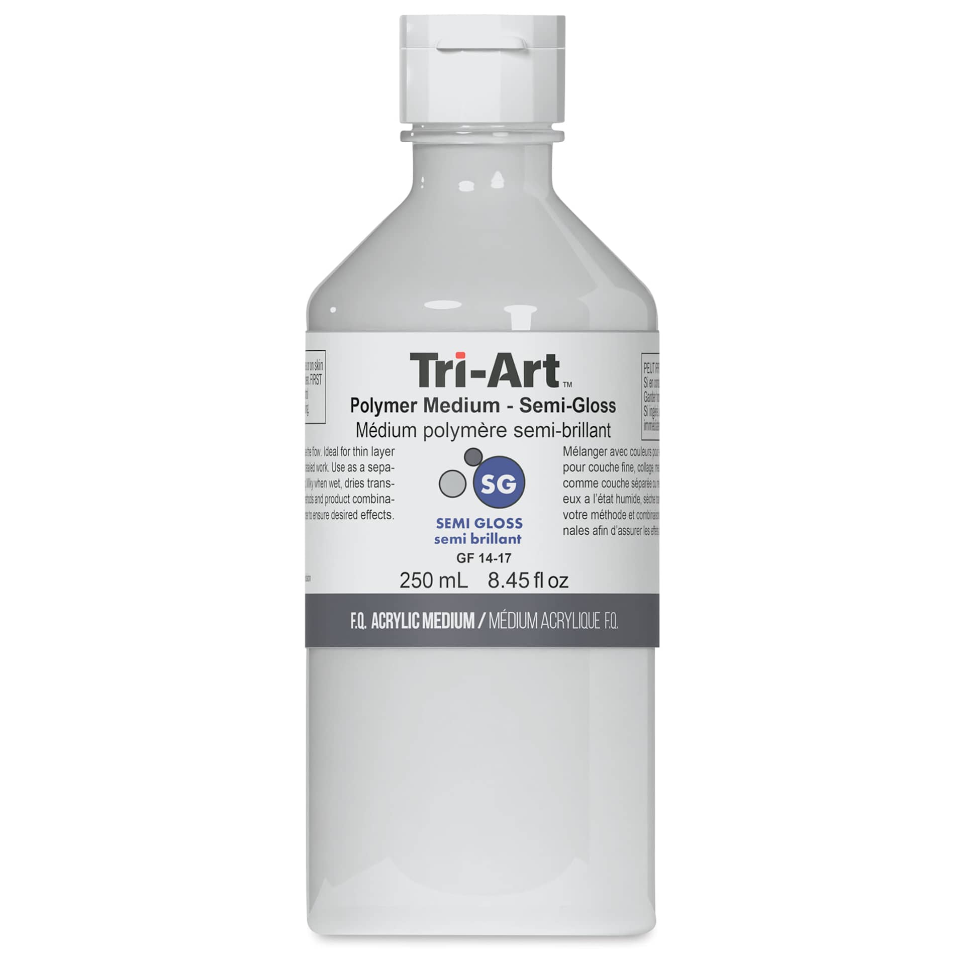 Tri-Art Acrylic Polymer - Semi-Gloss, 250 ml