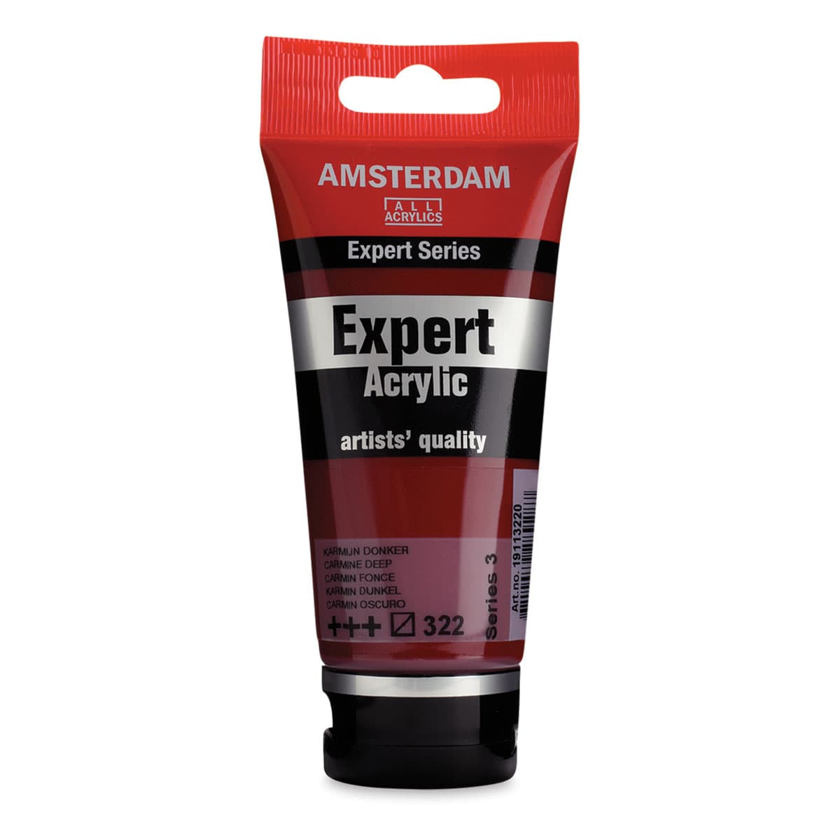 Amsterdam Expert Series Acrylics - Carmine Deep, 75 ml tube