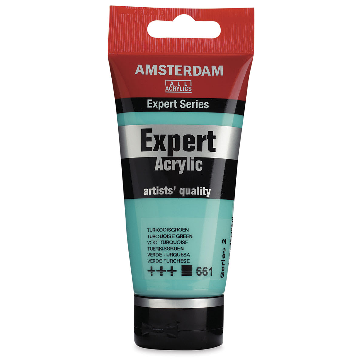 Amsterdam Expert Series Acrylics - Turquoise Green, 75 ml tube