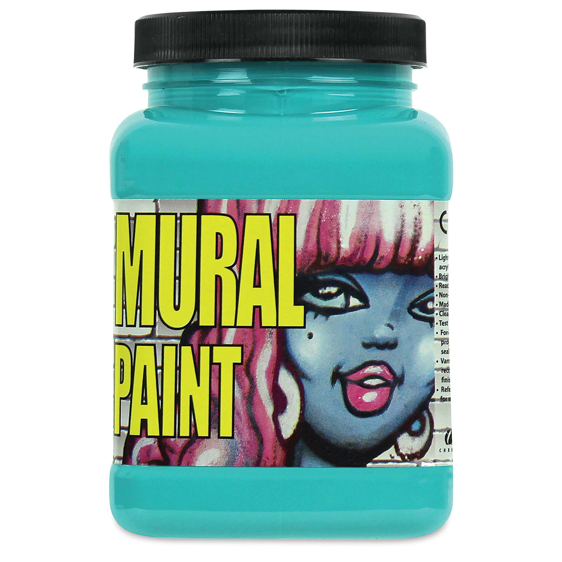 Chroma Acrylic Mural Paint - Calypso, 16 oz jar