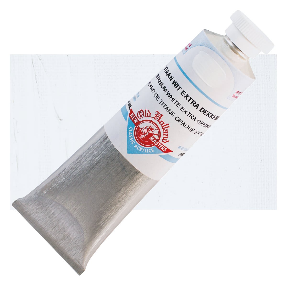 Old Holland New Masters Classic Acrylic Paint - Titanium White Extra Opaque, 60 ml tube