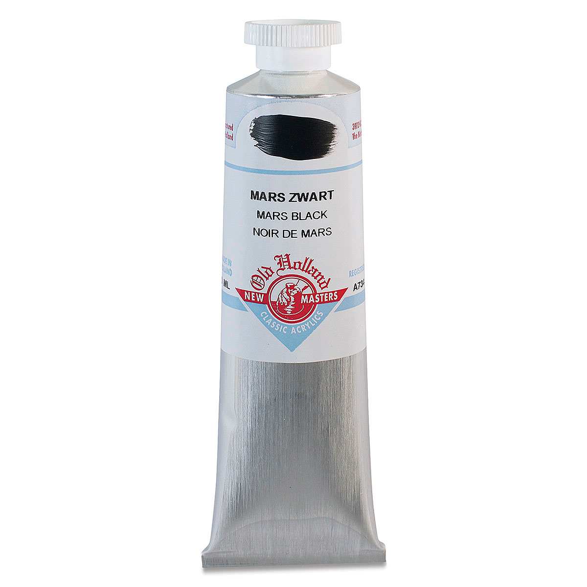 Old Holland New Masters Classic Acrylics - Mars Black, 60 ml tube