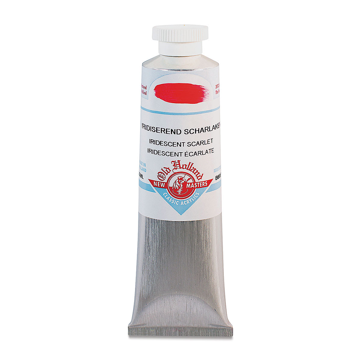 Old Holland New Masters Classic Acrylics - Iridescent Scarlet, 60 ml tube
