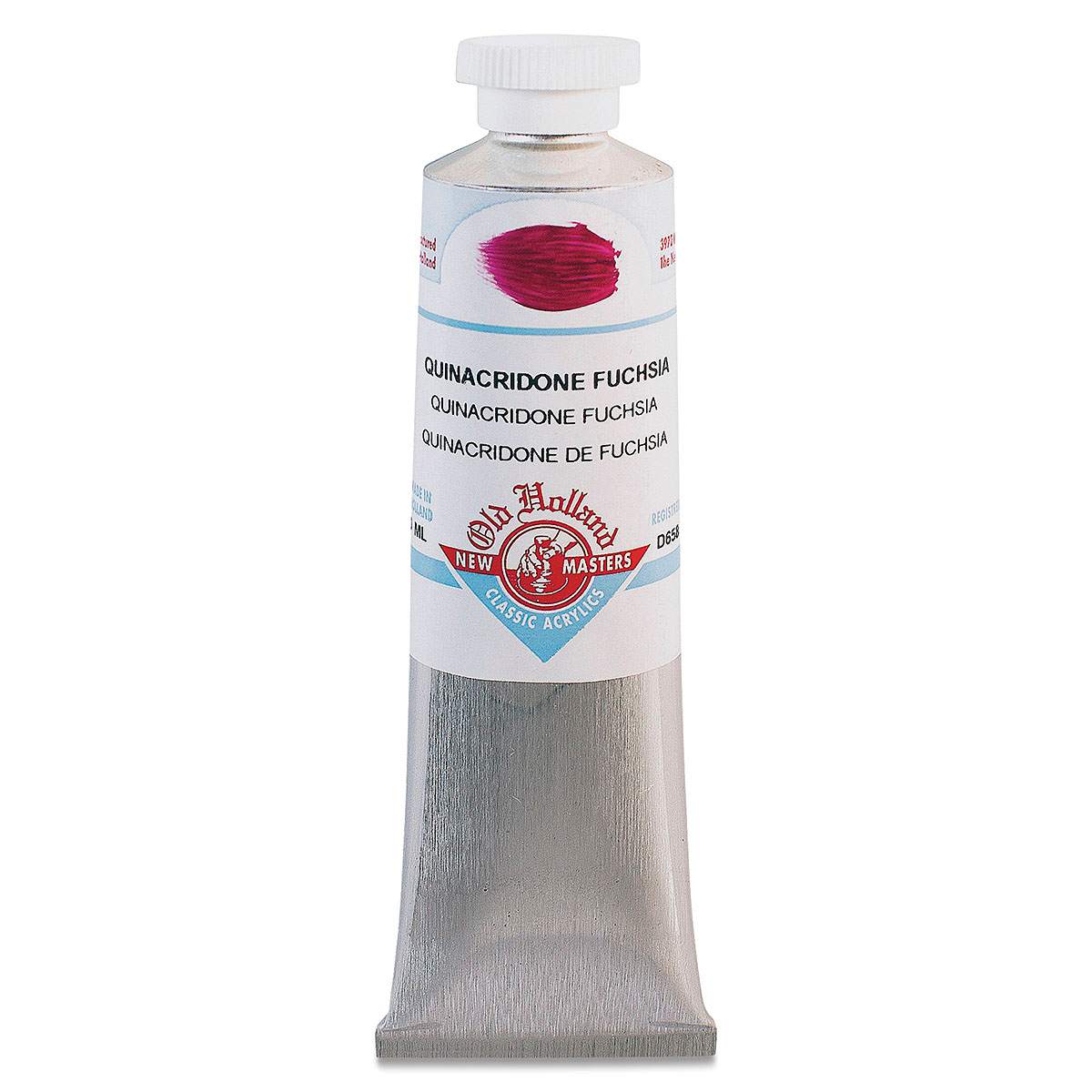 Old Holland New Masters Classic Acrylics - Quinacridone Fuchsia, 60 ml tube