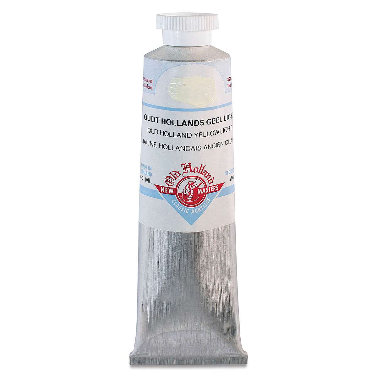 Old Holland New Masters Classic Acrylics - Old Holland Yellow Light, 60 ml tube
