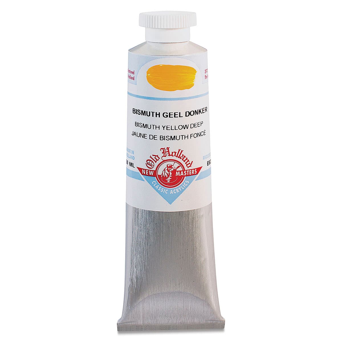Old Holland New Masters Classic Acrylics - Bismuth Yellow Deep, 60 ml tube