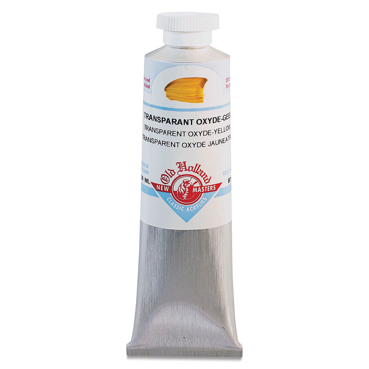 Old Holland New Masters Classic Acrylics - Transparent Oxide Yellow, 60 ml tube