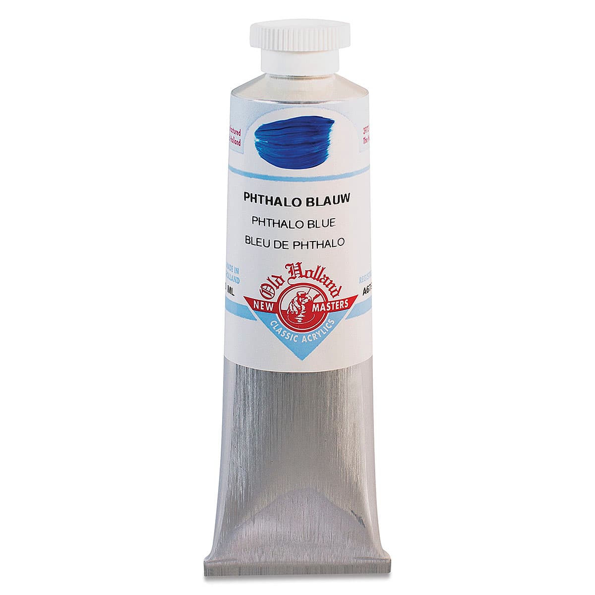 Old Holland New Masters Classic Acrylics - Phthalo Blue, 60 ml tube