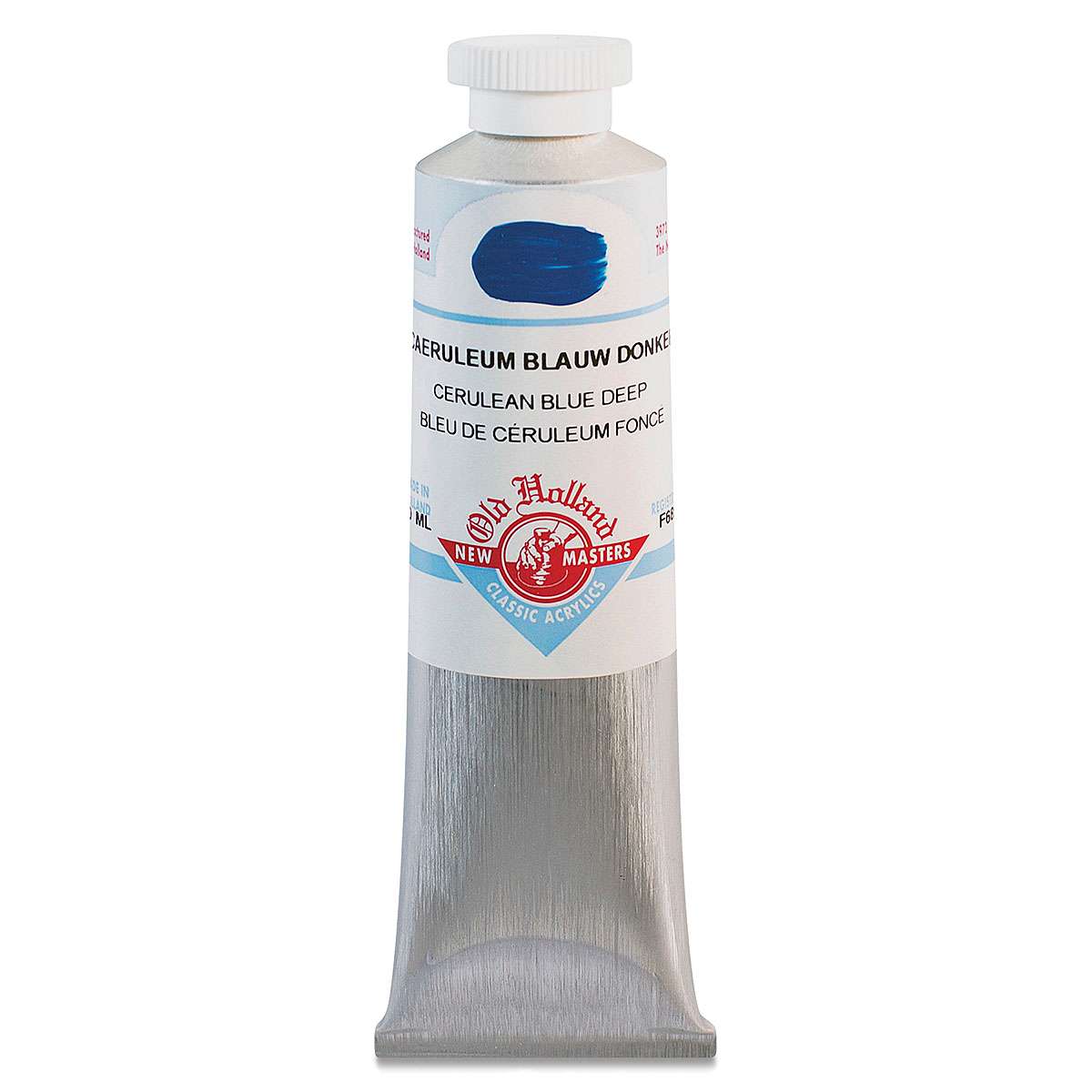 Old Holland New Masters Classic Acrylics - Cerulean Blue Deep, 60 ml tube