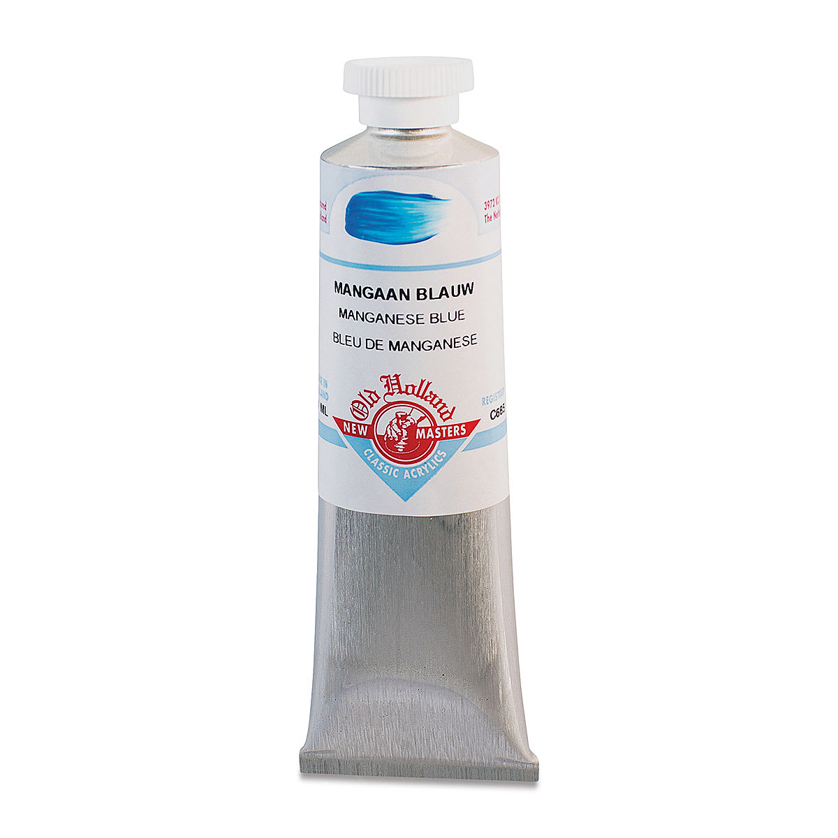 Old Holland New Masters Classic Acrylics - Manganese Blue Extra, 60 ml tube