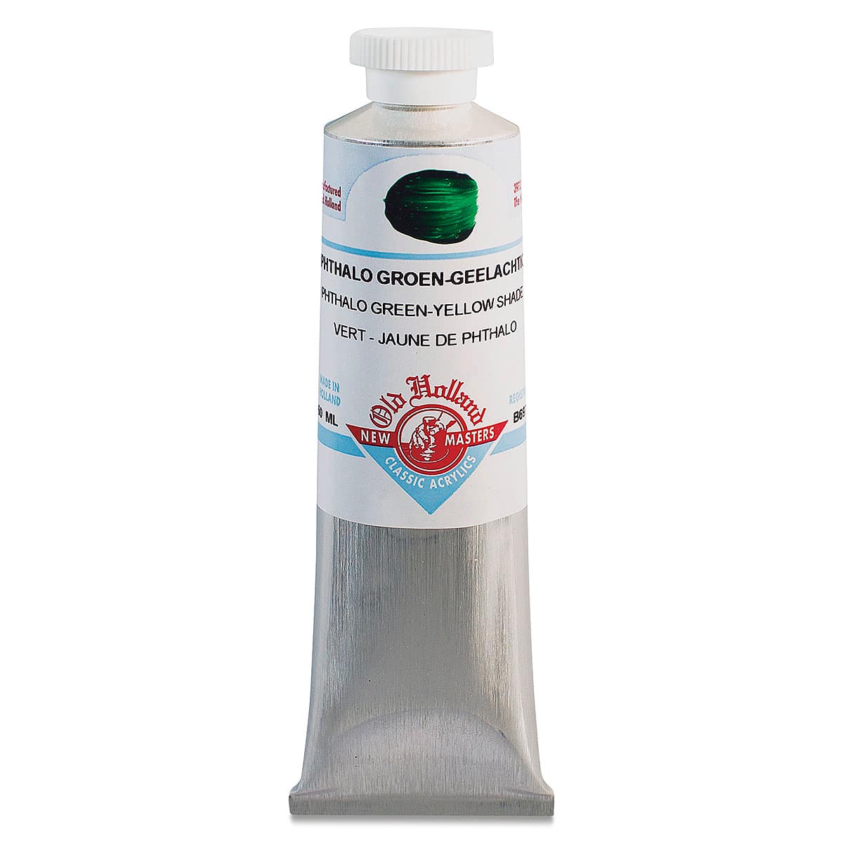 Old Holland New Masters Classic Acrylics - Phthalo Green Yellow Shade, 60 ml tube