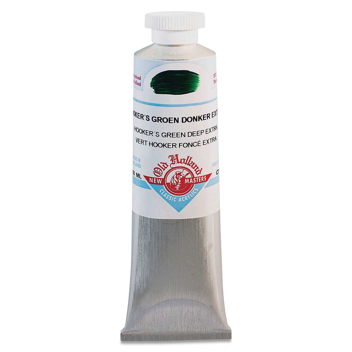 Old Holland New Masters Classic Acrylics - Hooker's Green Extra, 60 ml tube