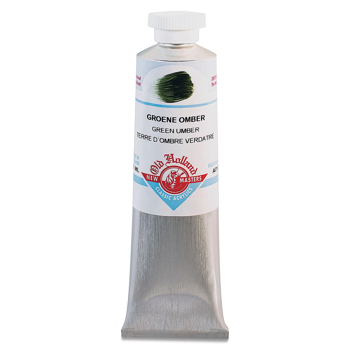 Old Holland New Masters Classic Acrylics - Green Umber, 60 ml tube