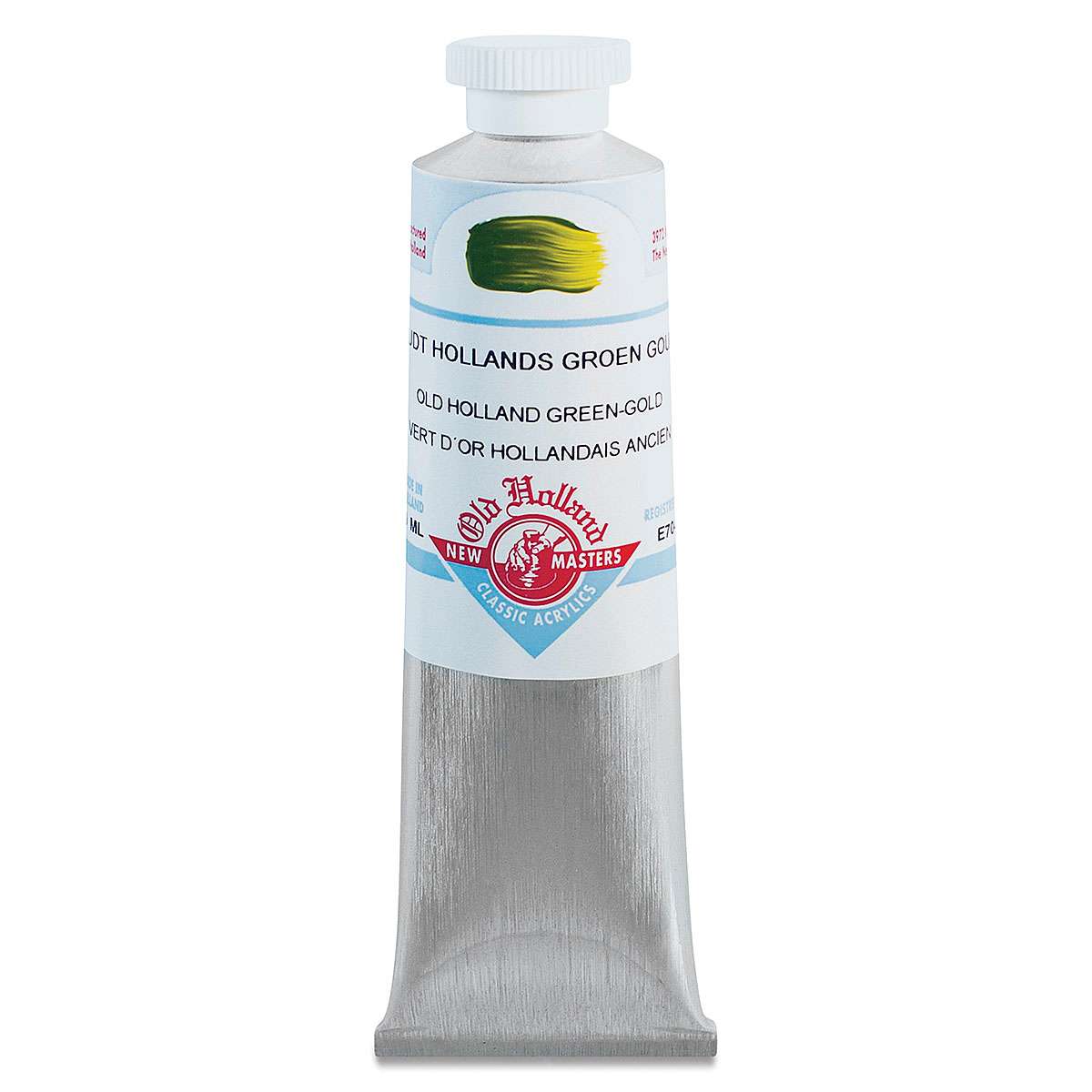 Old Holland New Masters Classic Acrylics - Old Holland Green Gold, 60 ml tube