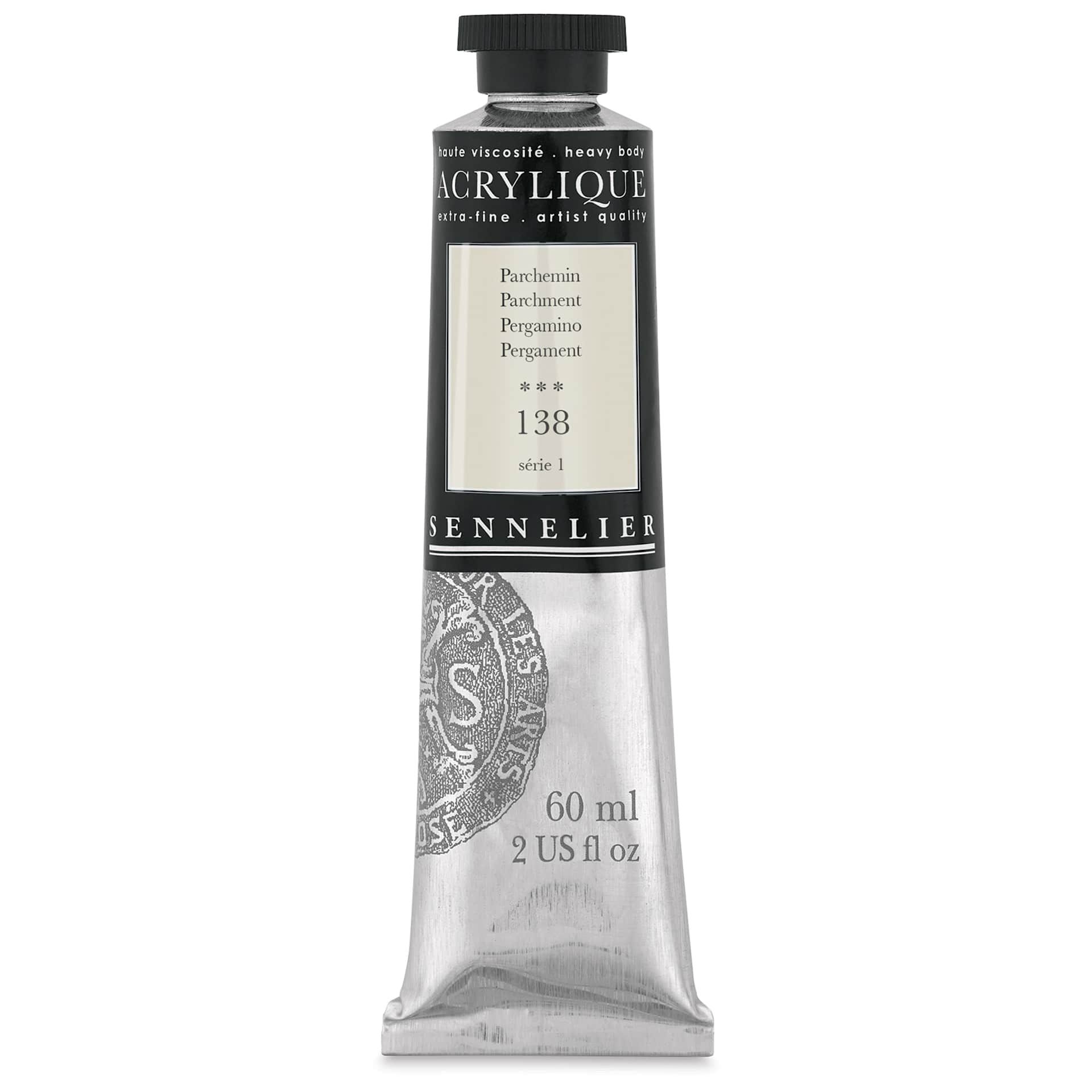 Sennelier Extra-Fine Artist Acryliques - Parchment, 60 ml tube