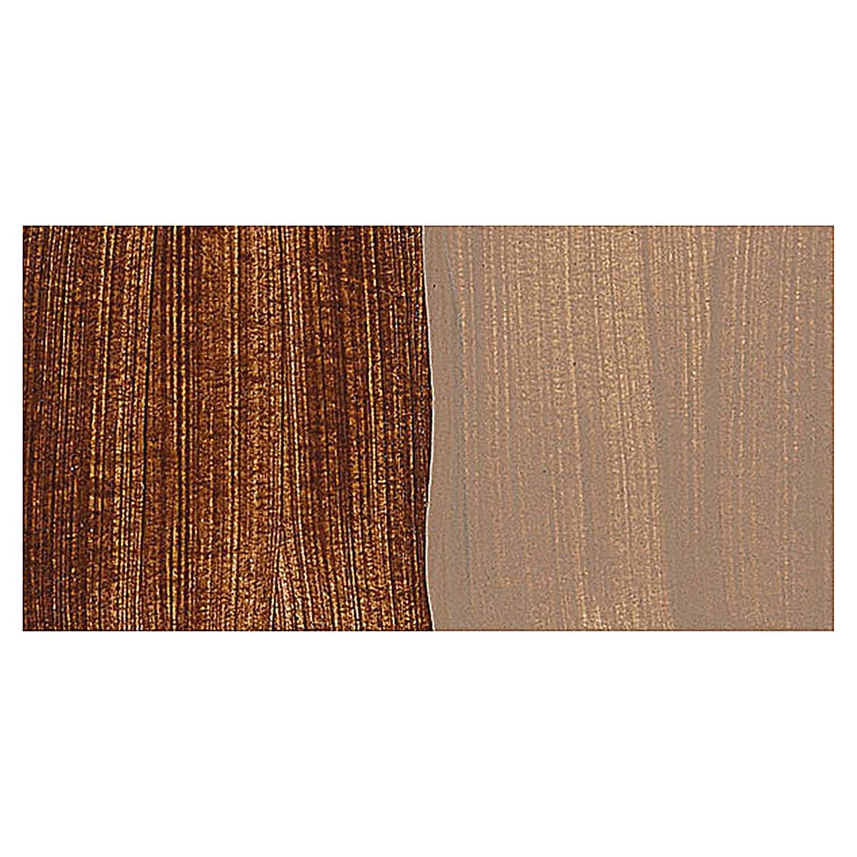 Da Vinci Fluid Acrylic Paint - Burnt Umber swatch