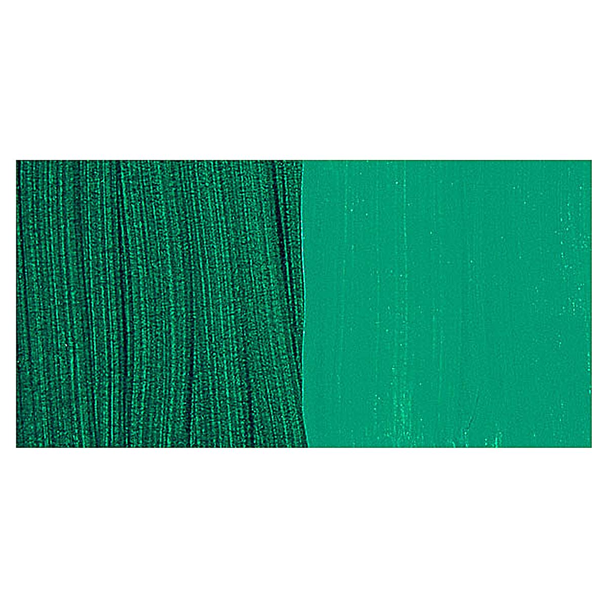 Da Vinci Fluid Acrylic Paint - Phthalo Green swatch