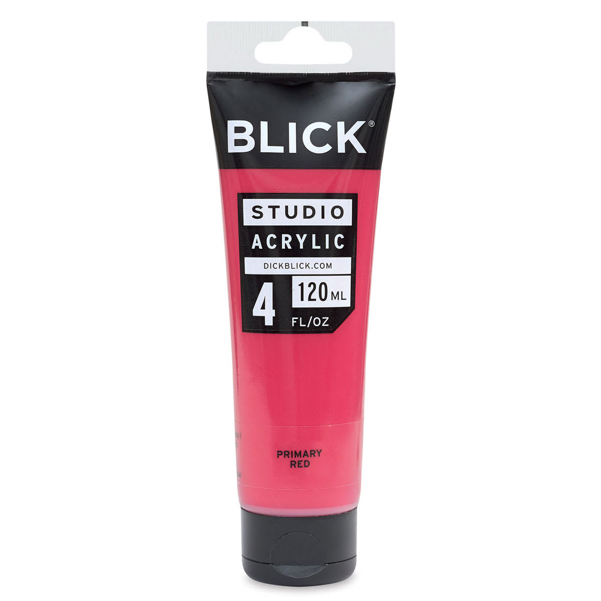 Blick Studio Acrylics - Primary Red, 4 oz tube