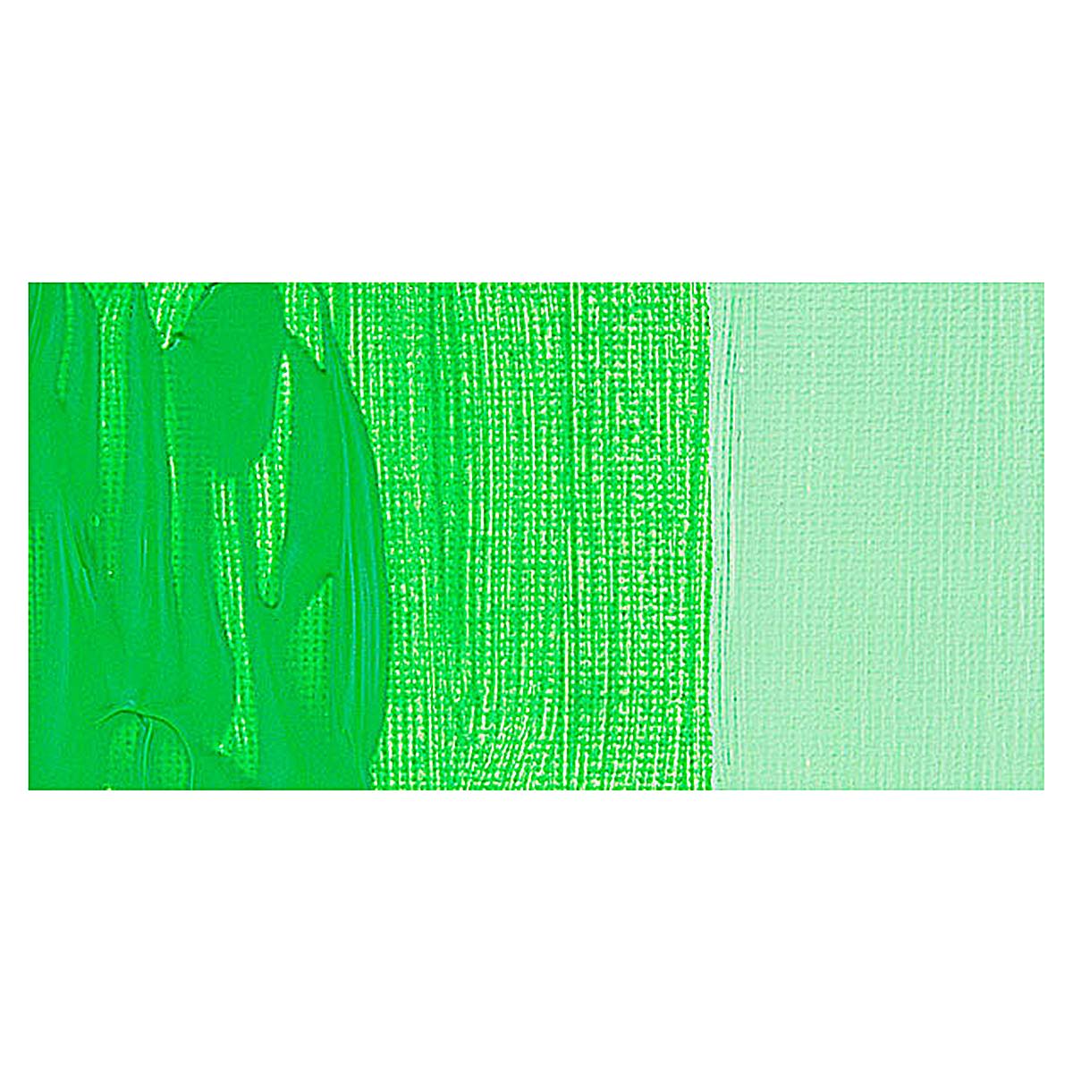 Daler-Rowney Graduate Acrylic Paint - Leaf Green swatch