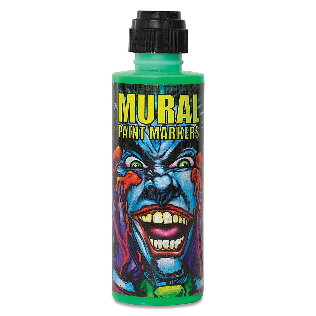 Chroma Mural Paint Marker - Screaming Green (Neon), 4 oz Bottle
