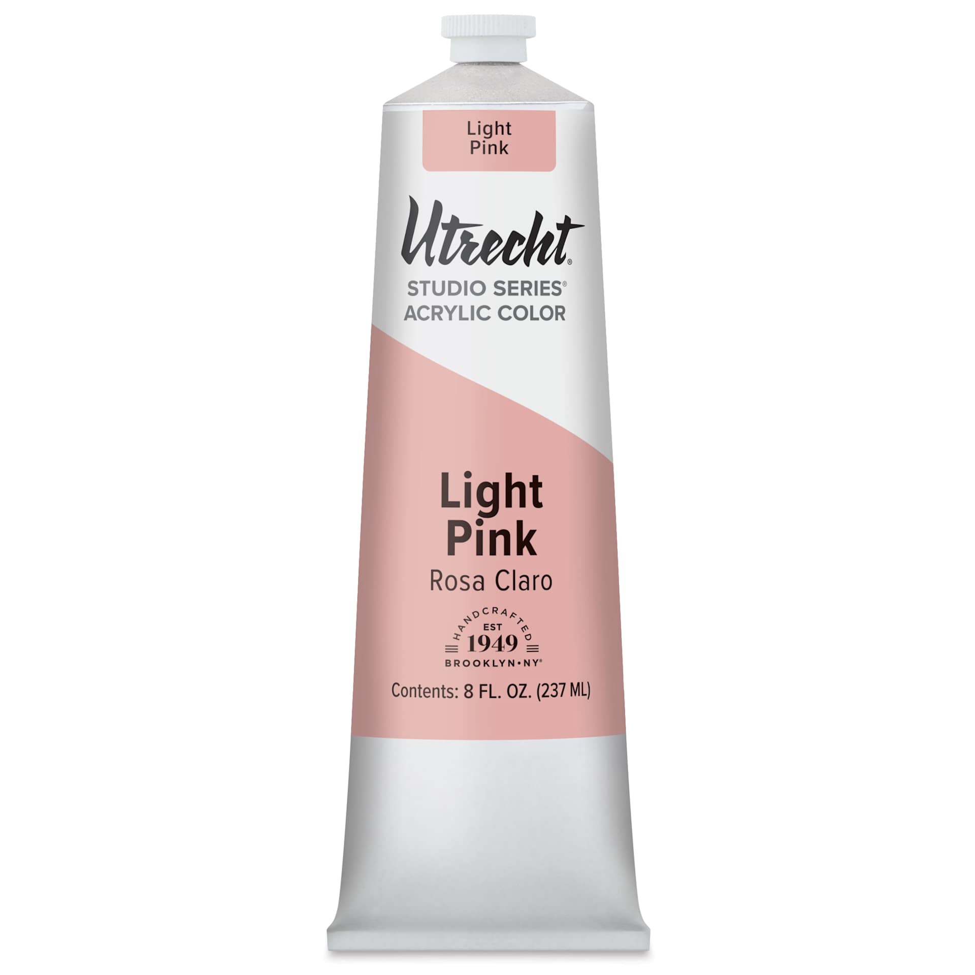 Utrecht Studio Series Acrylic Paint - Light Pink, 237 ml tube